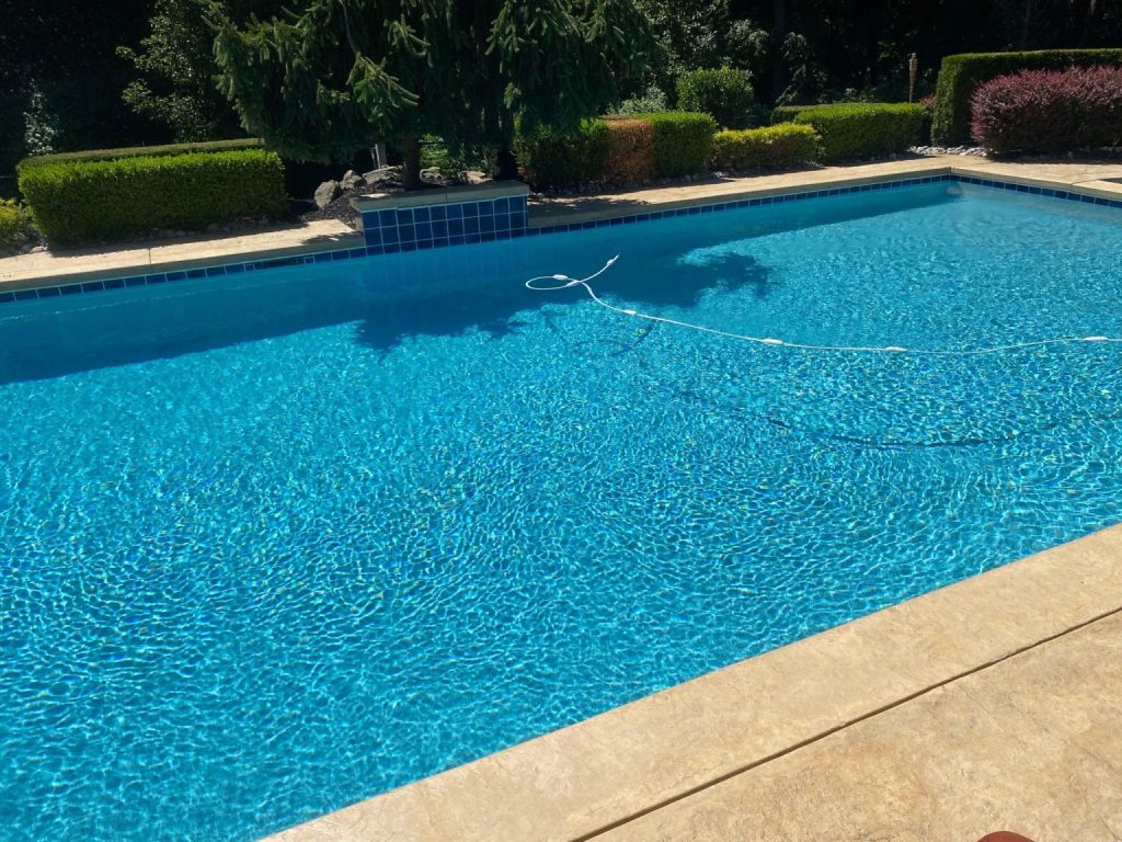 Pebble With Glass Pool Finishes Cliffwood Beach NJ