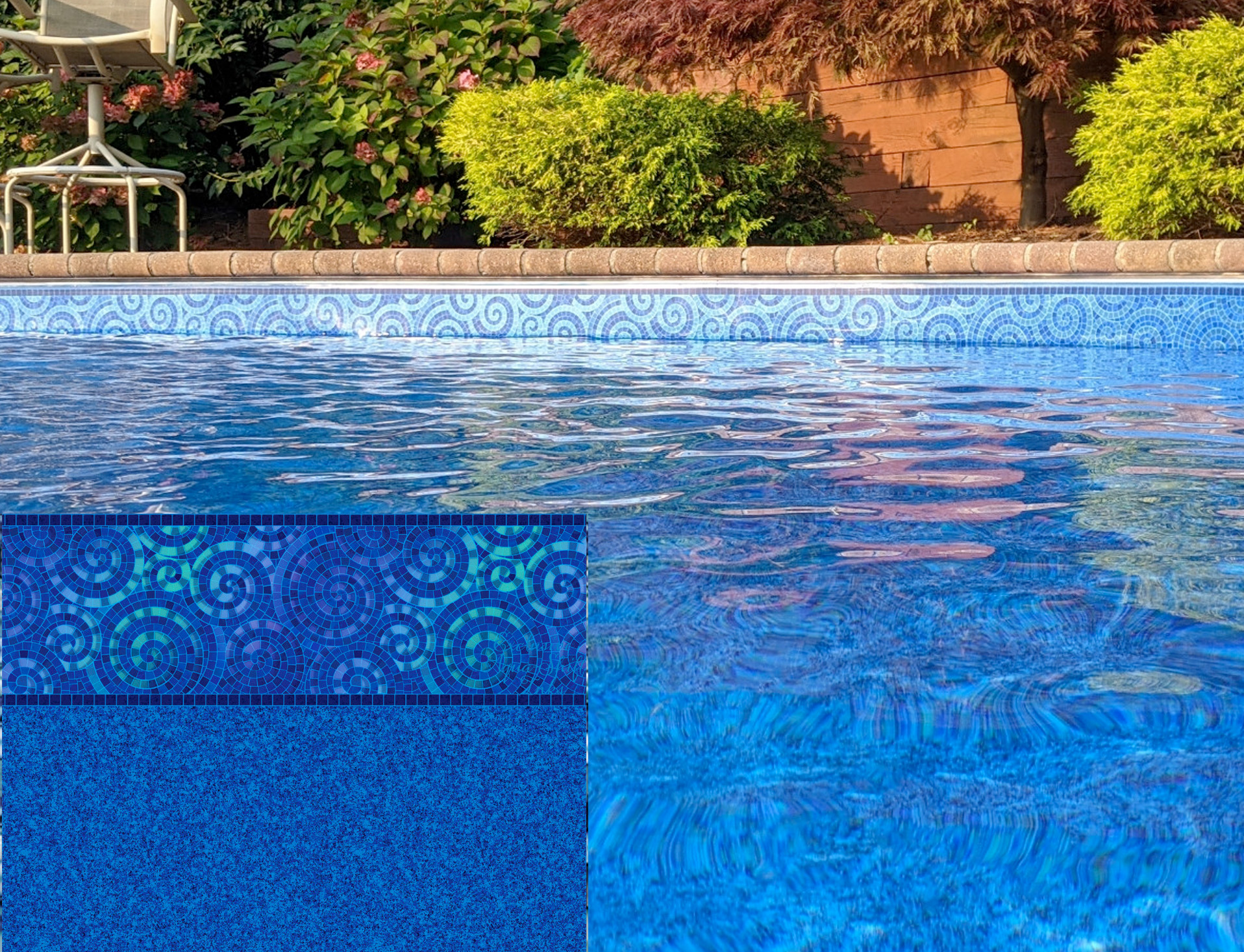 Mahalo with Granite Blue